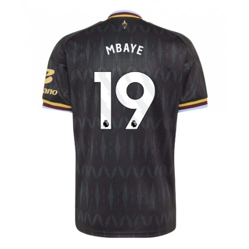 Aston Villa Ibrahim Mbaye #19 Vieraspaita 2026-27 Lyhythihainen